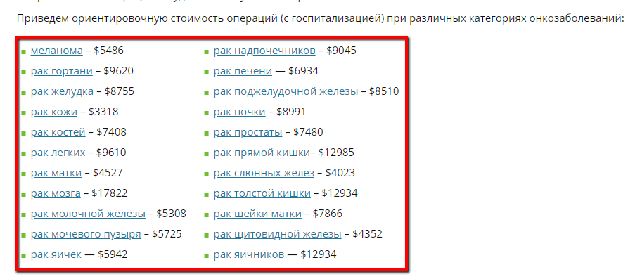 Изображение из отчета: поисковые подсказки на oncocenter-ichilov.com