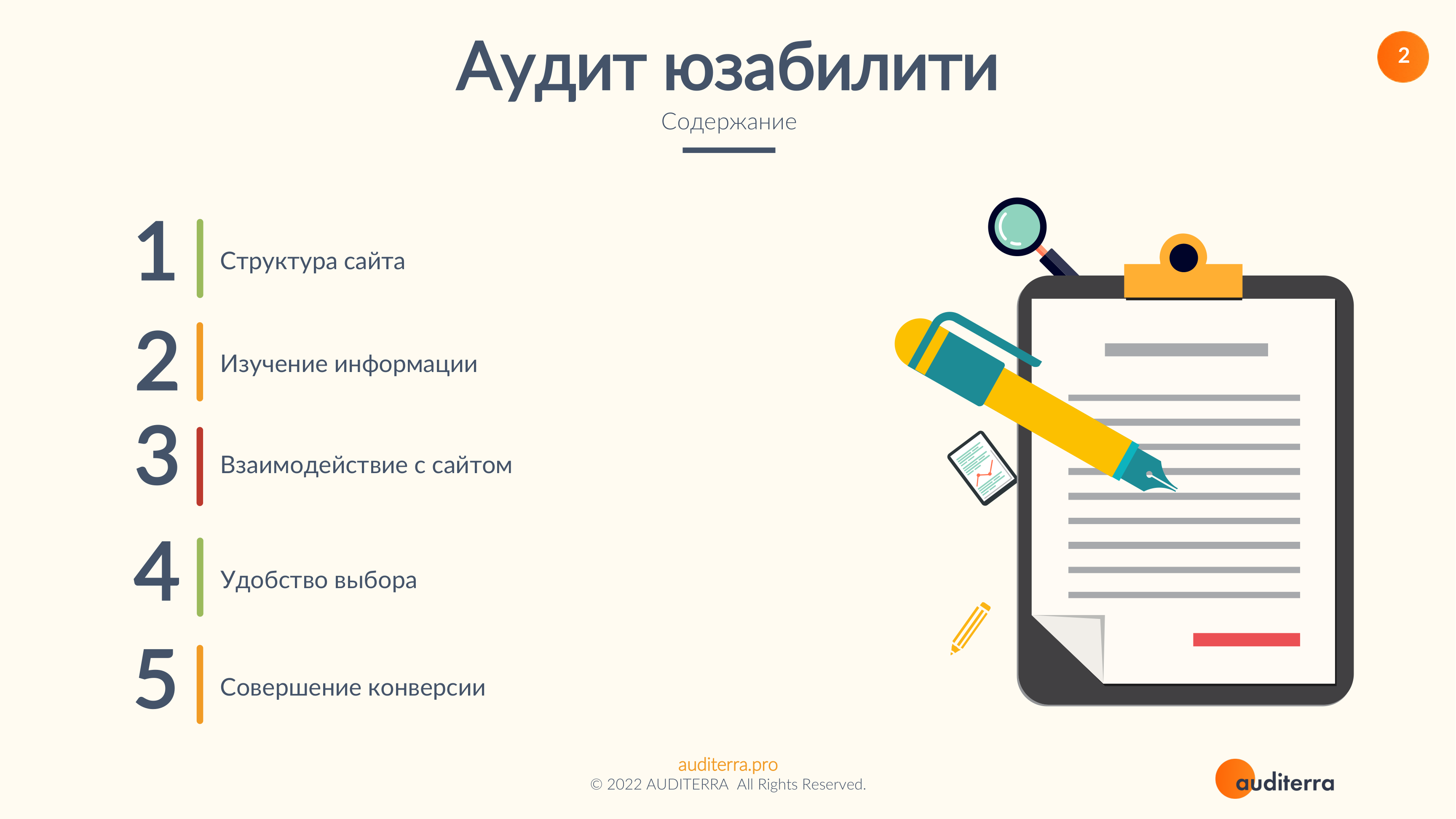 Содержание экспертного аудита юзабилити Rebotica