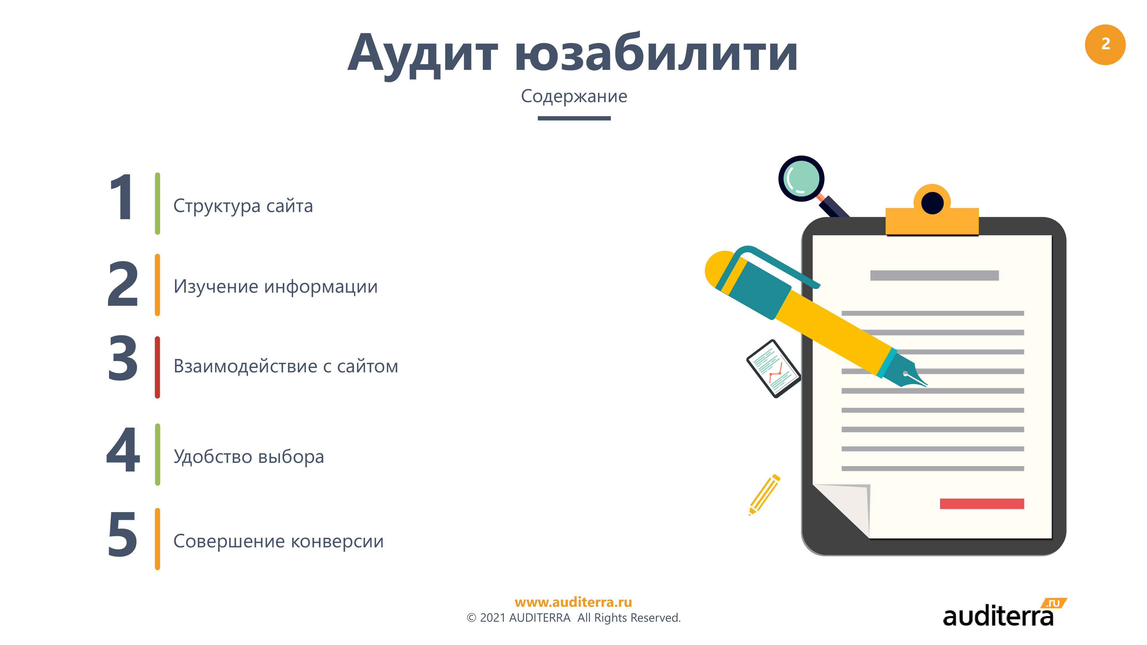 Содержание UX-аудита Родник Алтая